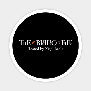 The Biblio File white Magnet